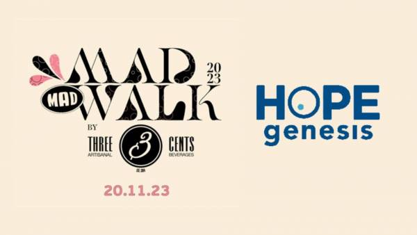 Το Madwalk 2023 υποστηρίζει τους σκοπούς της HOPEgenesis